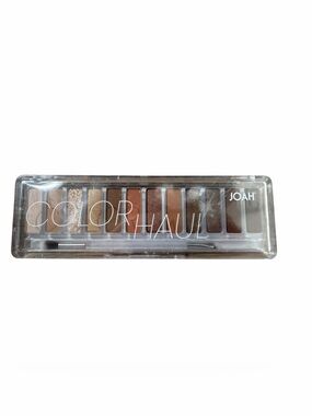 JOAH Color Haul Eyeshadow Palette — Neutral Browns & Golds